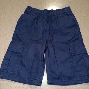 NWOT Kids Navy Cargo Shorts